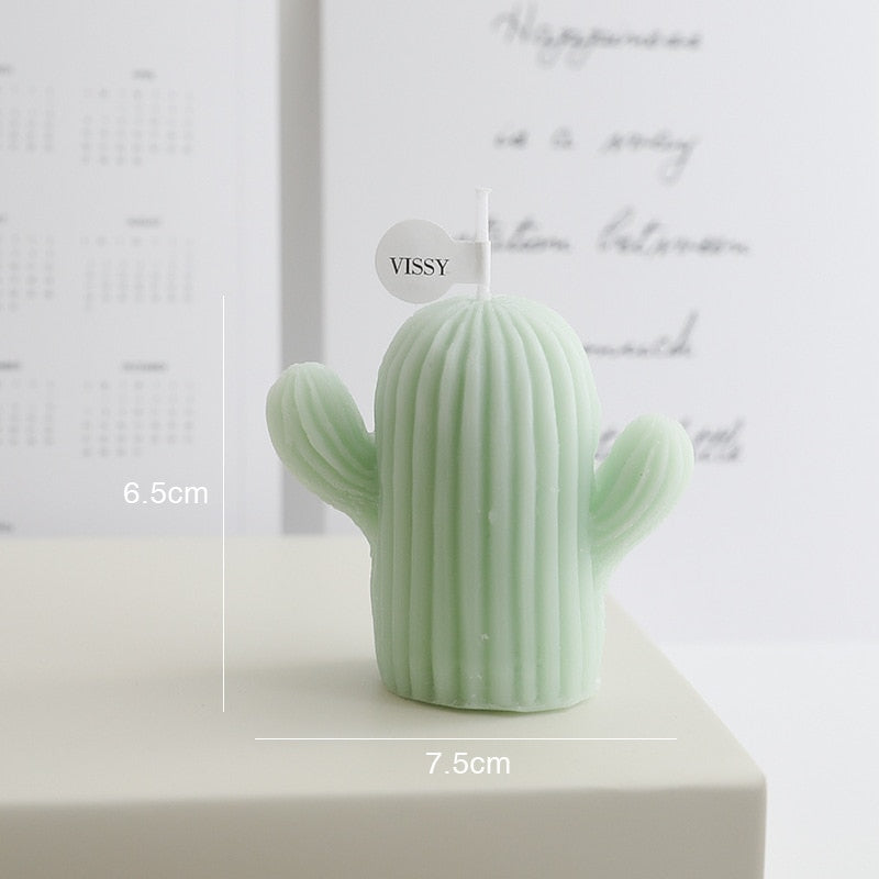 Home Decorative Candles Handmade Cactus