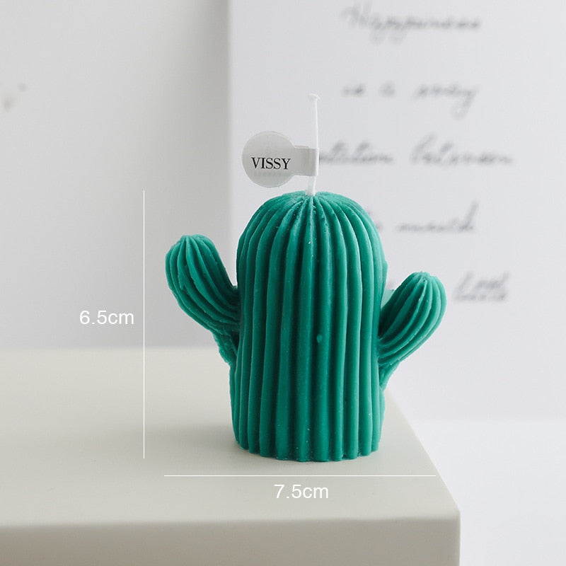 Home Decorative Candles Handmade Cactus