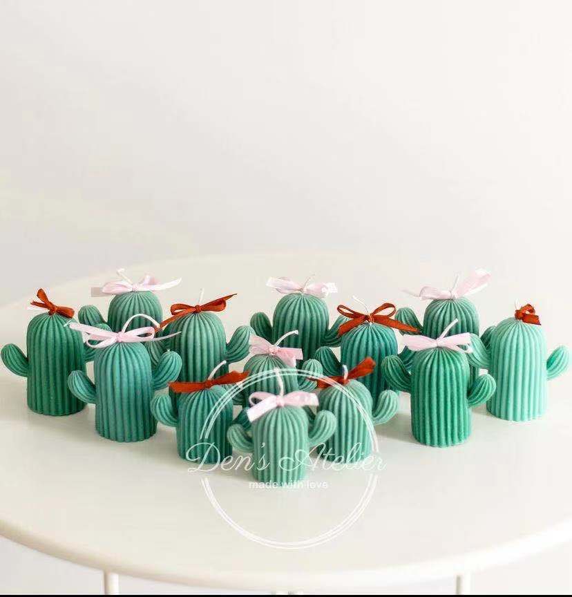 Home Decorative Candles Handmade Cactus