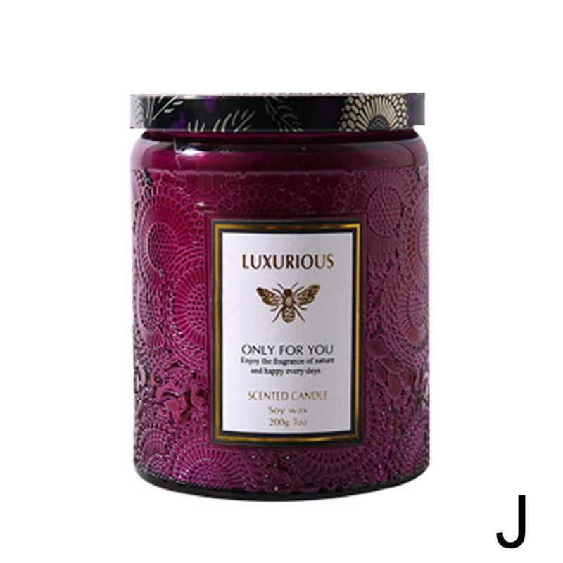 Scented Candles Jar Aromatherapy Candle
