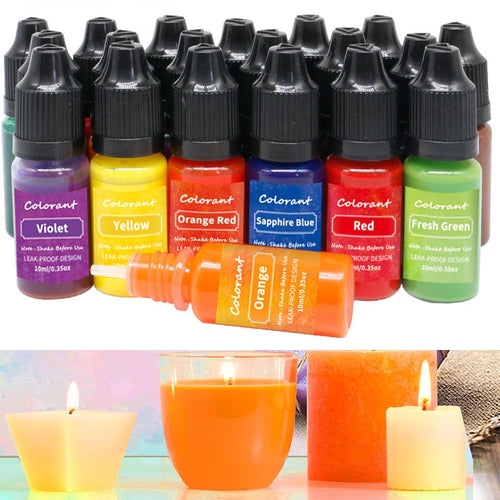 20 Colors High Concentration Handmade Candles