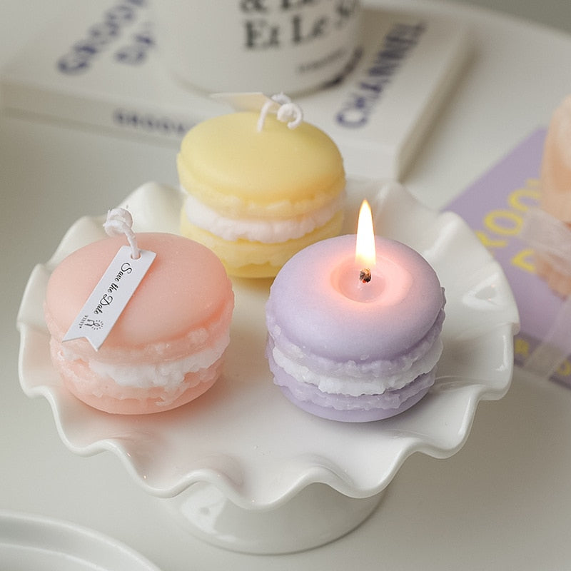 DIY Scented Candles Handmade Lovely Macarone