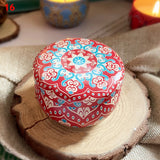 Scented Candles Fragrance Handmade jar Dried Flowers