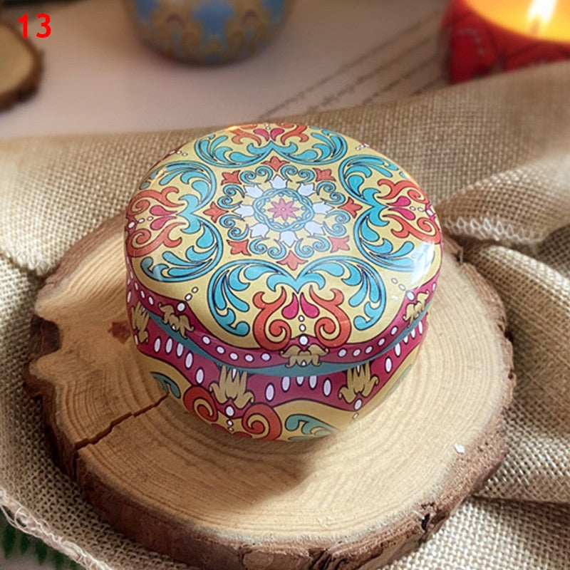 Scented Candles Fragrance Handmade jar Dried Flowers