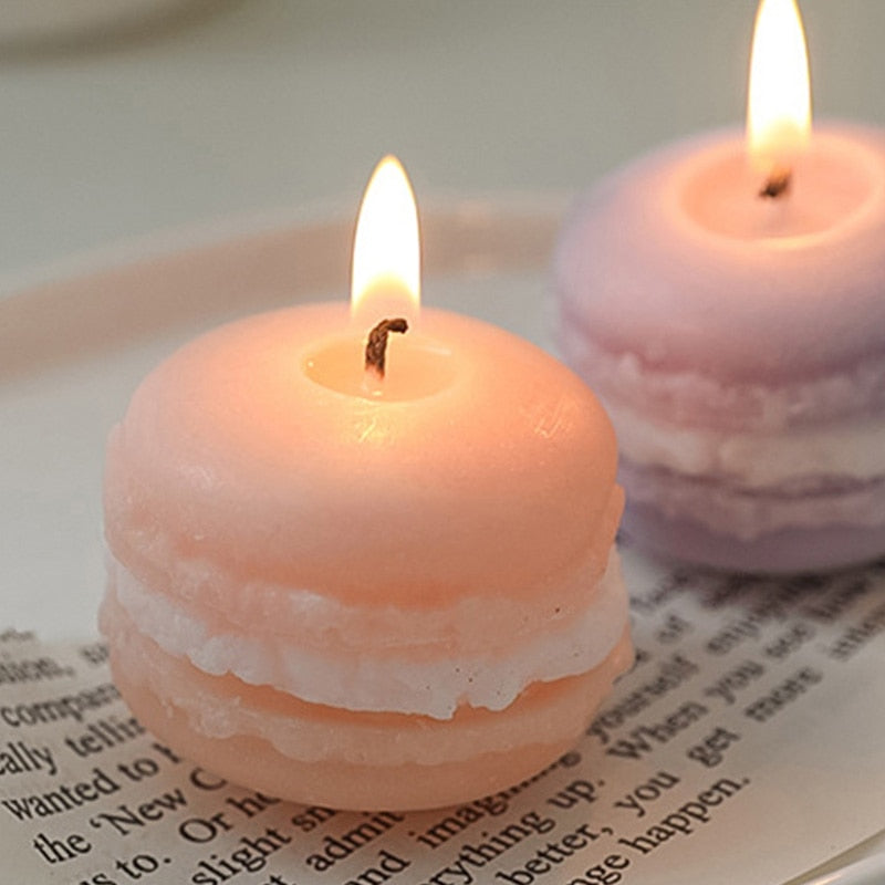 DIY Scented Candles Handmade Lovely Macarone