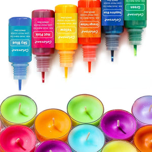 20 Colors High Concentration Handmade Candles